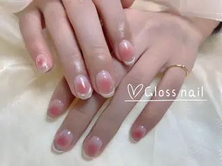 ネイル miho🍎 Gloss nailのネイルデザイン