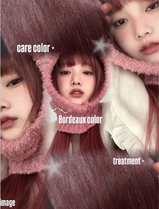 ロング カラー sisterLino ボブ★レイヤー国分寺のヘアスタイル