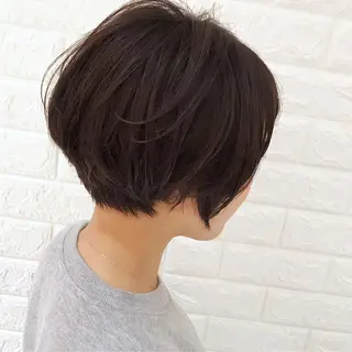 ショート カラー 大人女性ショート専門 tomodaのヘアスタイル