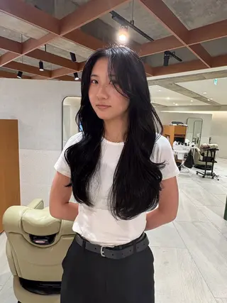 ミディアム ダイスケさん /ブラウンカラーのヘアスタイル