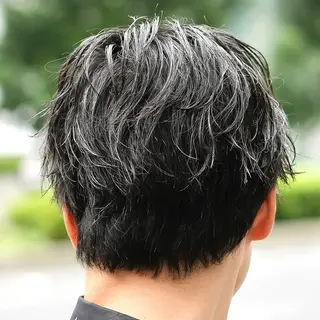 パーマ メンズ メンズ特化カットパー マカラー坂田柊のヘアスタイル