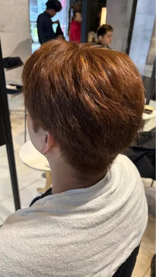 ショート three_ ナオキのヘアスタイル