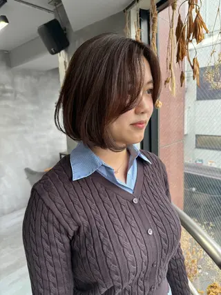 ミディアム ウルフ レイヤー パーマ🪐MANAのヘアスタイル