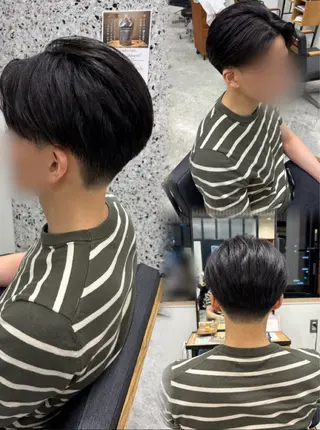 メンズ ヒルタ シオリのヘアスタイル