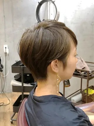 ショート 増山 大起のヘアスタイル