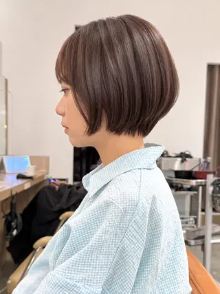 ショート カラー 💐ショートレイヤー 髪質改善💐スズキのヘアスタイル