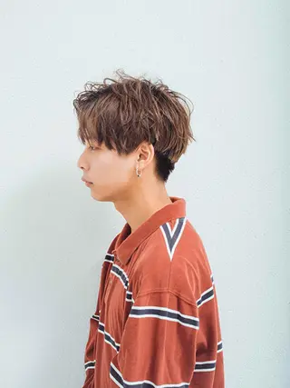 メンズ 似合わせ×レイヤー× 髪質改善×t.yのヘアスタイル