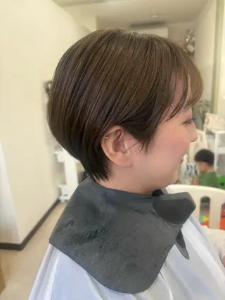 ショート hair salon leaのヘアスタイル