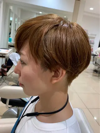 ショート カラー 堀井 猛史のヘアスタイル