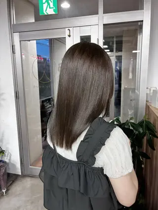 ミディアム カラー 髪質改善が得意✨ 榎本亜衣のヘアスタイル