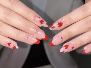 ネイル na🎀🎀na ちゅるちゅるのネイルデザイン