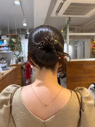 ヘアアレンジ カットパーマ/ レイヤー/ココミ🧚のヘアスタイル