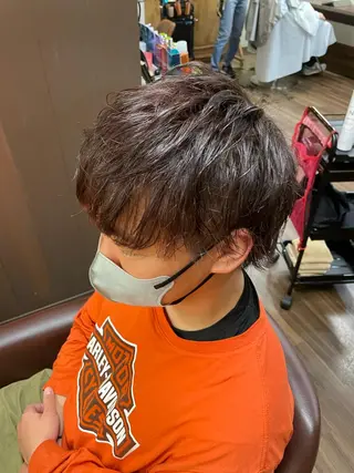 ショート メンズ 【水素カラー/メンズ 】Lee布施/純平のヘアスタイル
