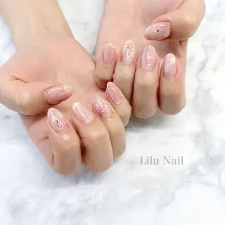ネイル モチの良さ◉ フィルインネイル♡のネイルデザイン