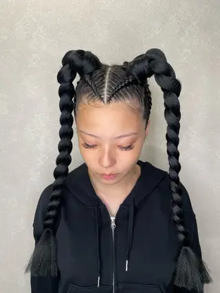 ロング エクステ*美髪サロン KR2S河内長野店長のヘアスタイル