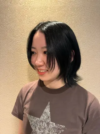 ショート 花木 志穂のヘアスタイル