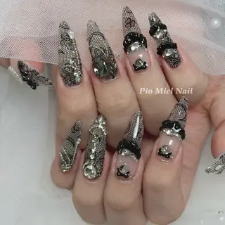 ネイル HANA 長さだしのネイルデザイン