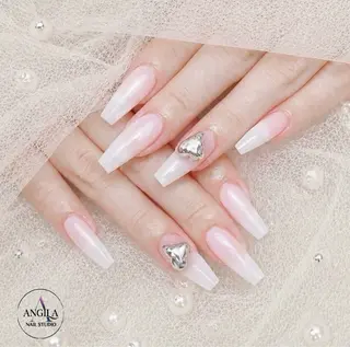 ネイル ANGILA ネイル¨̮S*Y*Kのネイルデザイン