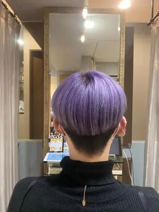 ショート 髪質改善/艶カラー ⚡️コメス/錦糸町のヘアスタイル