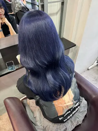 セミロング カラー ベージュ透明感カラー 💟AYUMI💟のヘアスタイル