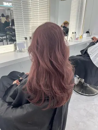 カラー *モデル募集♡横浜 /ブリーチのヘアスタイル