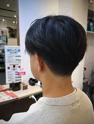 ミディアム 🧊メンズ/ギャル/ ブリーチカラー🧊のヘアスタイル