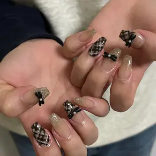 ネイル 直方市ネイルサロン minuitのネイルデザイン
