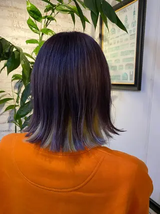 ショート カラー 長濱 俊のヘアスタイル