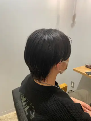 ショート カラー メンズ 渋谷 夏稀のヘアスタイル