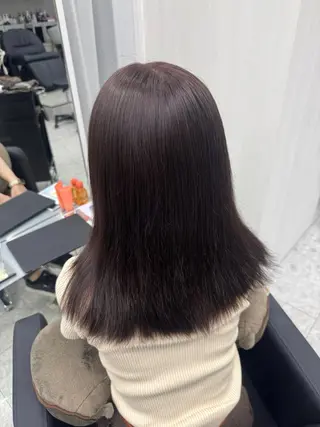 カラー りこ / 透明感カラー🎀🫧のヘアスタイル