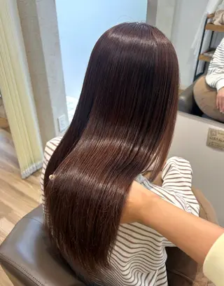 ロング カラー Hanon 掛水　美桜のヘアスタイル