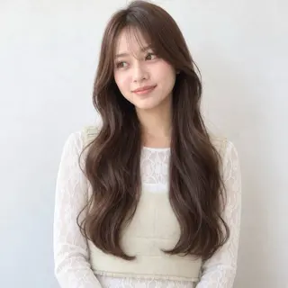 ロング カラー 銀座/モテ🤍垢抜け レイヤー/あさみのヘアスタイル
