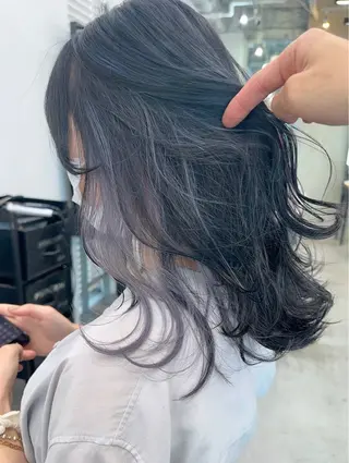 カラー ブリーチダブルカラー 【koide】のヘアスタイル