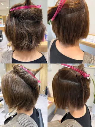ショート 長谷川 紗羅のヘアスタイル
