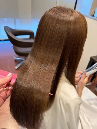 ロング カラー megumi ⭐︎のヘアスタイル