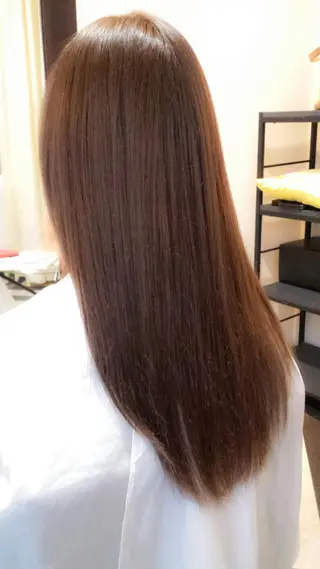 ロング カラー 辻 竜也　のヘアスタイル