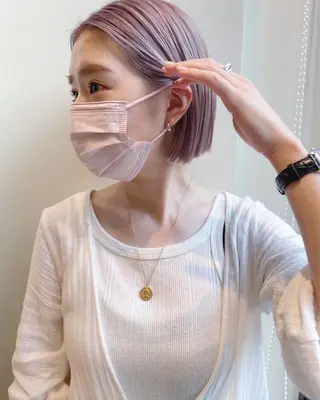 白髪ぼかしハイライト 脱白髪染めのヘアスタイル