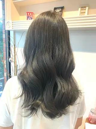 セミロング 大宮/山口 竣也のヘアスタイル