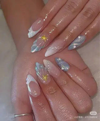 ミディアム nina beautyのネイルデザイン