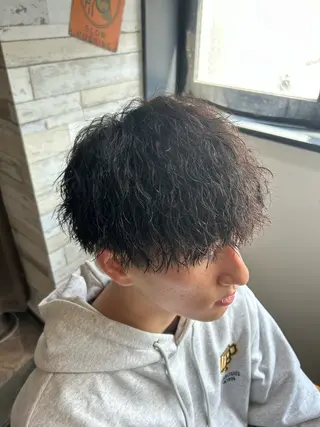 ショート パーマ メンズ HRK1st RYOKIのヘアスタイル