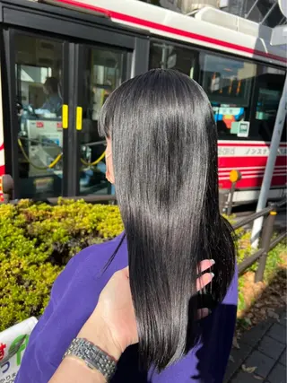 ロング カラー 海外girl🤎 透明感ベージュmaoのヘアスタイル