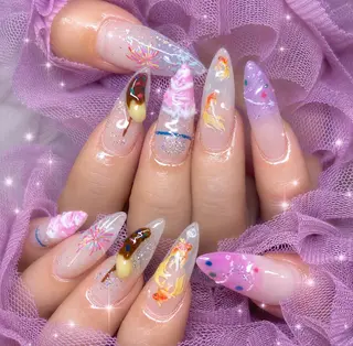 ネイル miminon 自宅ネイルサロンのネイルデザイン