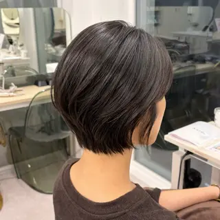 ショート 似合わせカット ショートボブ🦋廣瀬のヘアスタイル