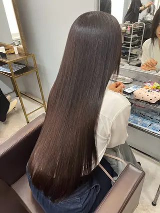 ロング ツヤ髪矯正 Kanaのヘアスタイル