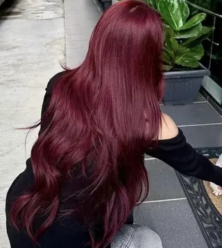 ロング 🍒韓国y2k暖色 NO.1🍒REAのヘアスタイル