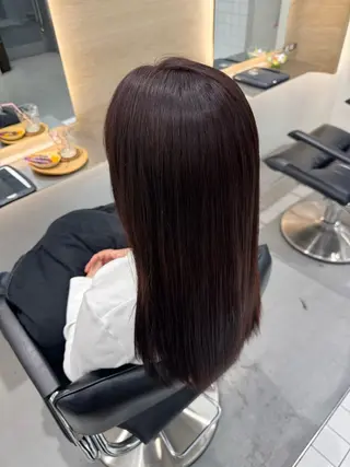 ロング カラー ナカバチ ユイ🌼 Rizm greenのヘアスタイル