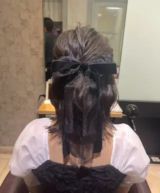 ヘアアレンジ ✨髪質改善カラー✨ ななみのヘアスタイル