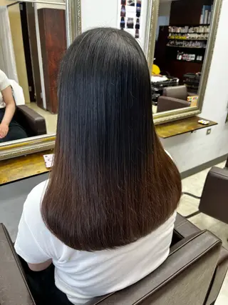 ロング 産休の為お休みです! 小島凜のヘアスタイル