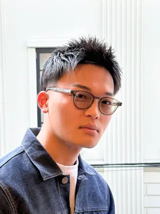 ショート メンズ 三宮メンズカット ヨシイッキのヘアスタイル