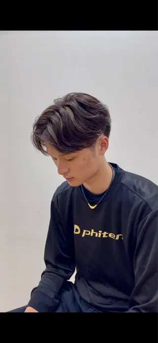 カラー パーマ メンズ 今野 聖也のヘアスタイル